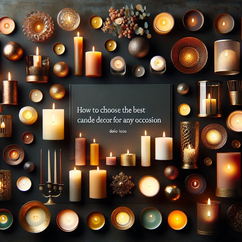 How to Choose the Best Candlelight Decor for Any Occasion - The Gift Shop