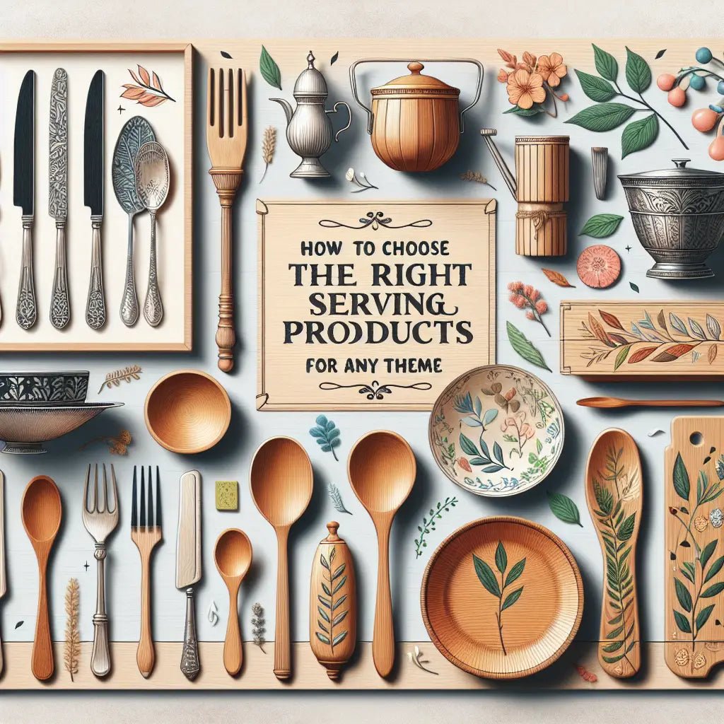 How to Choose the Right Serving Products for Any Theme - The Gift Shop