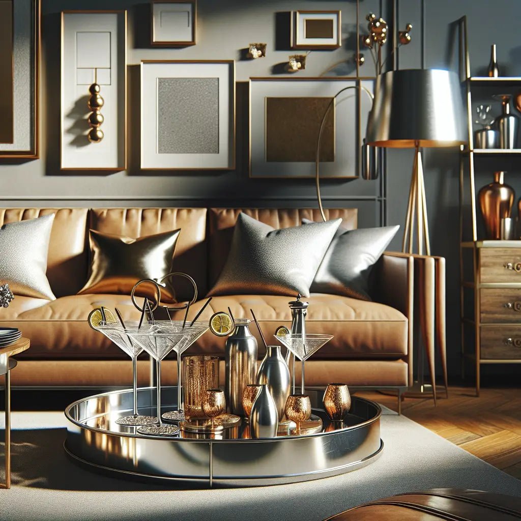 How to Incorporate Metallic Accents into Your Hosting Style - The Gift Shop