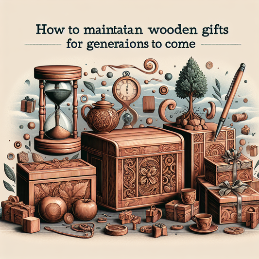 How to Maintain Wooden Gifts for Generations to Come
