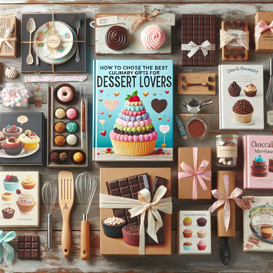 How to Choose the Best Culinary Gifts for Dessert Lovers