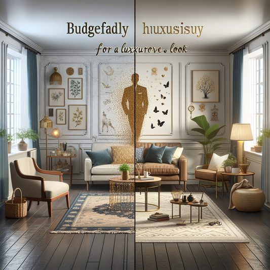 Budget-Friendly Home Decor Tips for a Luxurious Look