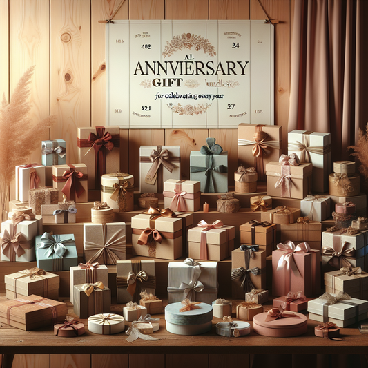 Creative Anniversary Gift Bundles for Celebrating Every Year