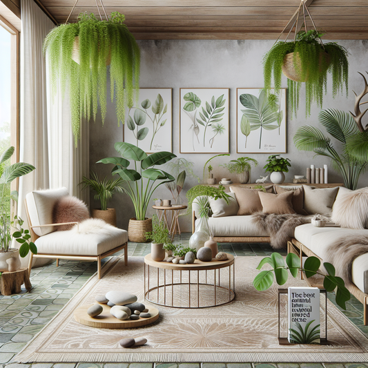 The Best Home Decor Ideas for Creating a Nature-Inspired Space