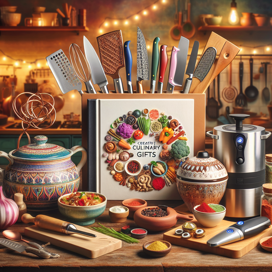 Creative Culinary Gifts for Food Enthusiasts Who Love the Kitchen