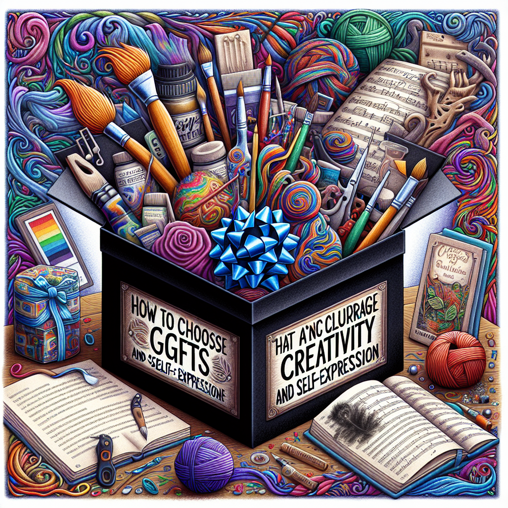 How to Choose Gifts That Encourage Creativity and Self-Expression