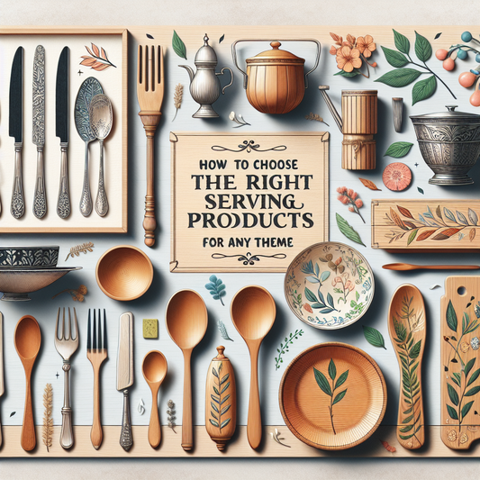 How to Choose the Right Serving Products for Any Theme