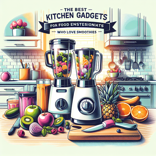 The Best Kitchen Gadgets for Food Enthusiasts Who Love Smoothies