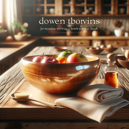 How to Care for Wooden Serving Bowls to Maintain Their Finish