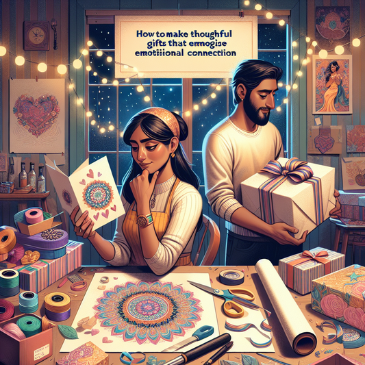 How to Make Thoughtful Gifts That Emphasize Emotional Connection