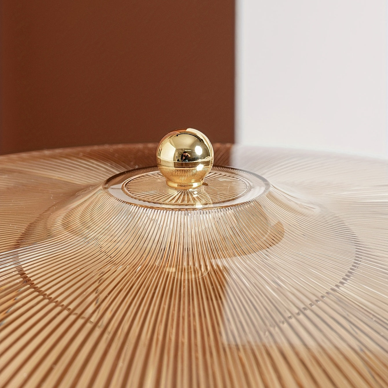 Clear Amber Candy Server with Lid – A Stylish Snack Haven! 🍬✨ - The Gift Shop