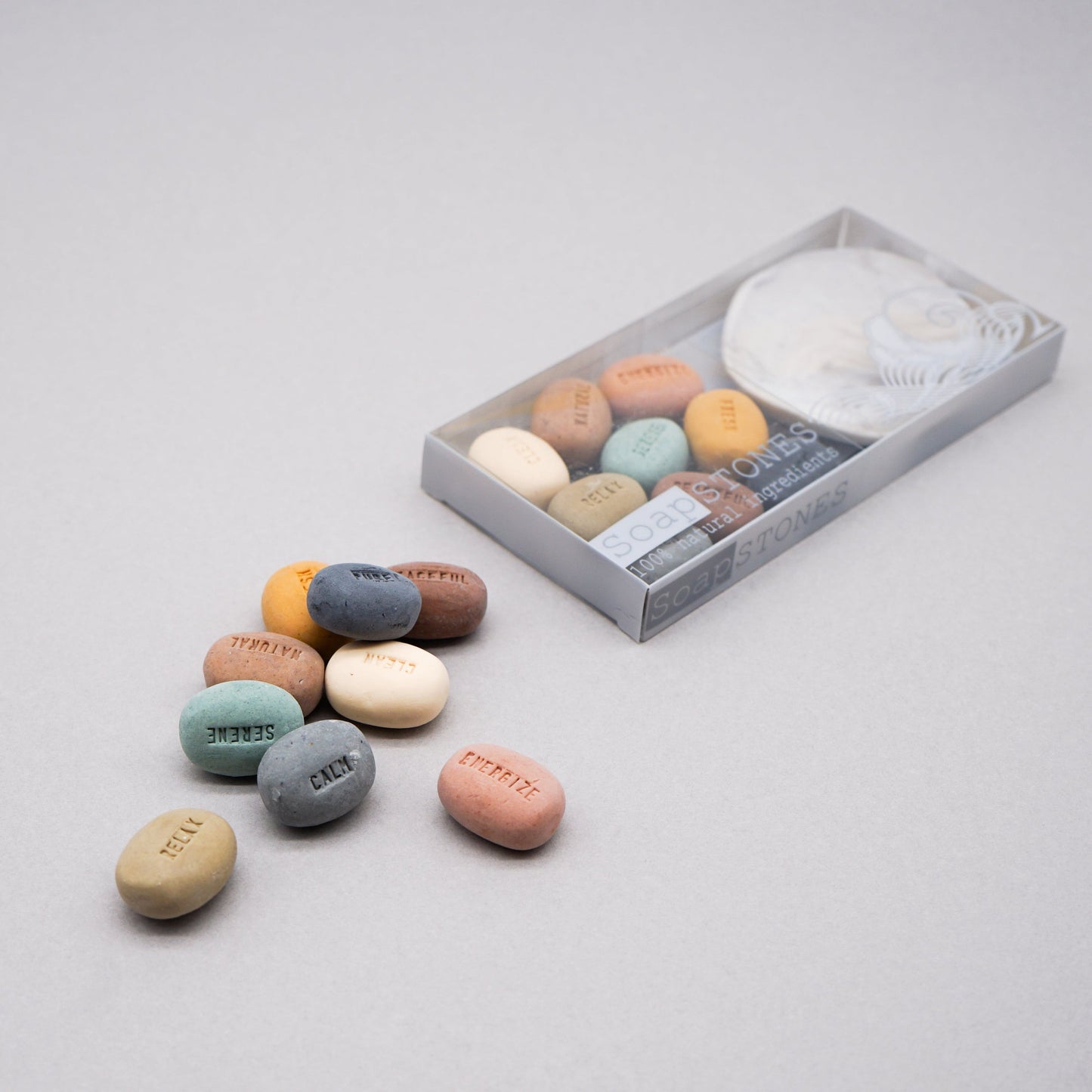 مجموعة صابون المزاج مع أطباق البورسلين