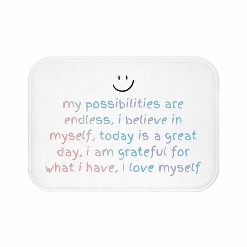 Affirmation Bath Mat – Thoughtful Gift from The Gift Shop UAE