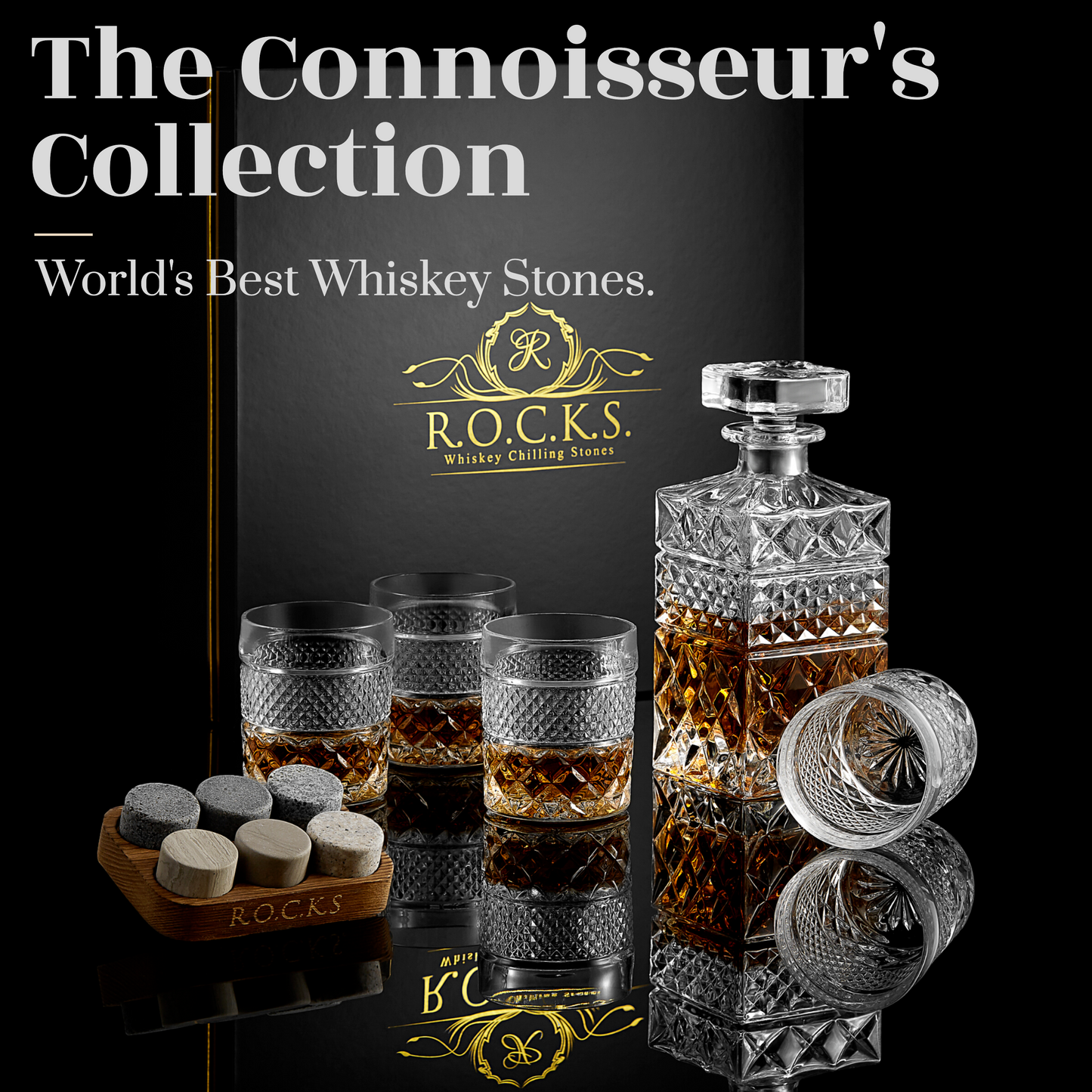 Exquisite Whiskey Decanter & Glass Set - The Gift Shop