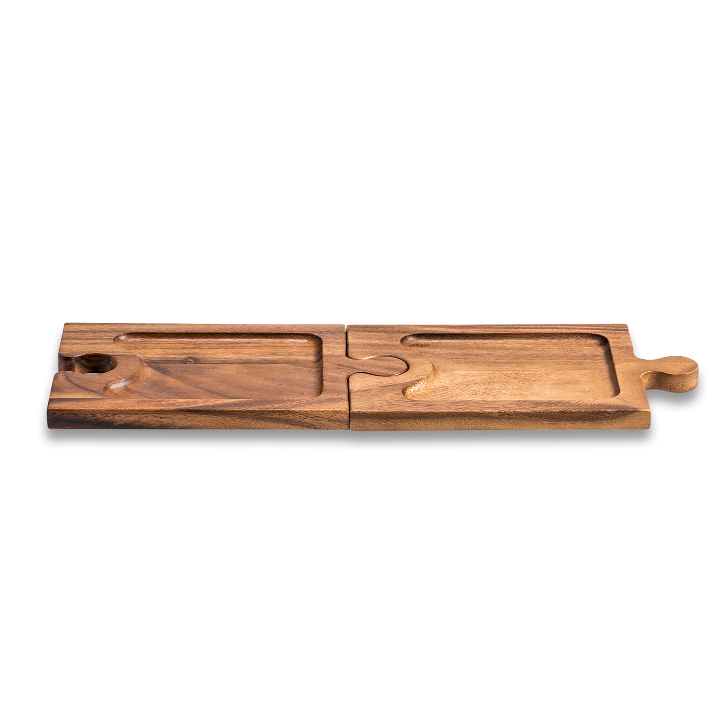 Charcuterie / Wine Glass Holder Interlocking Board - The Gift Shop