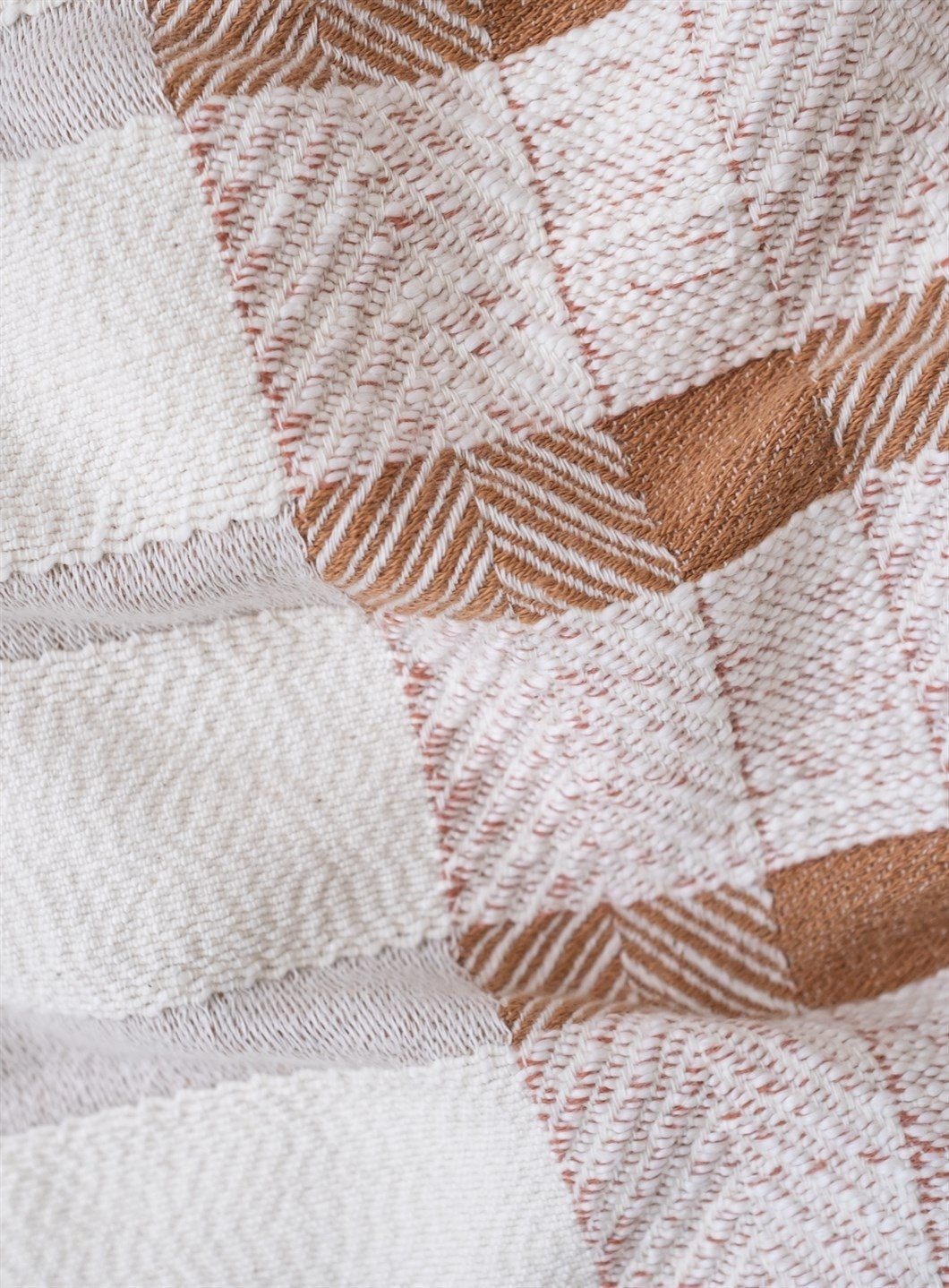 Breathable Cotton Throw: Oeko-Tex Certified.