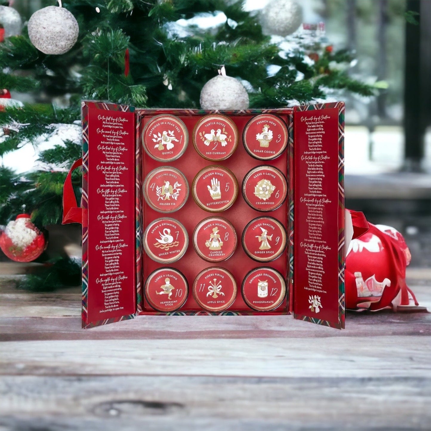 Advent Candle Set | Twelve Days of Christmas - The Gift Shop