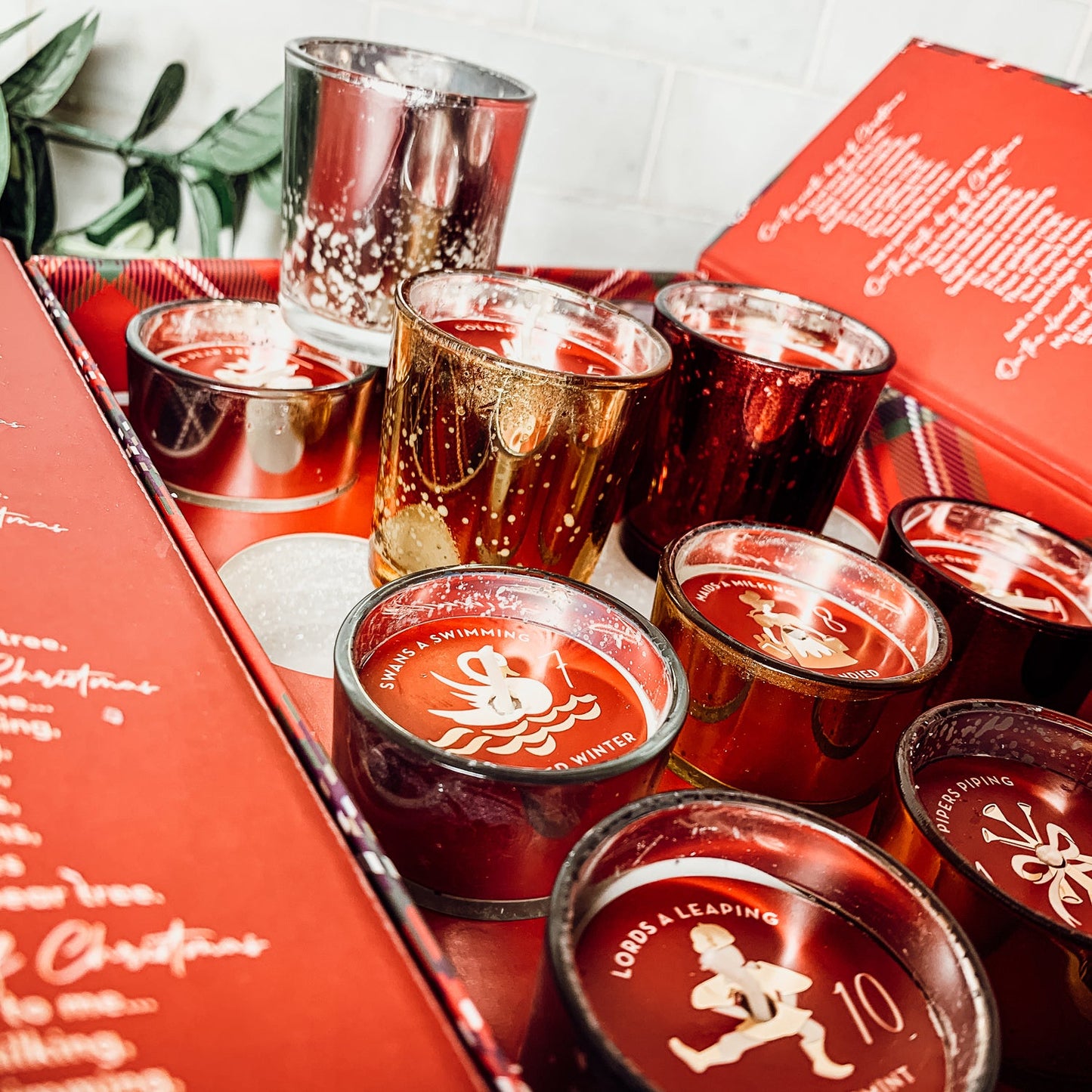 Advent Candle Set | Twelve Days of Christmas - The Gift Shop
