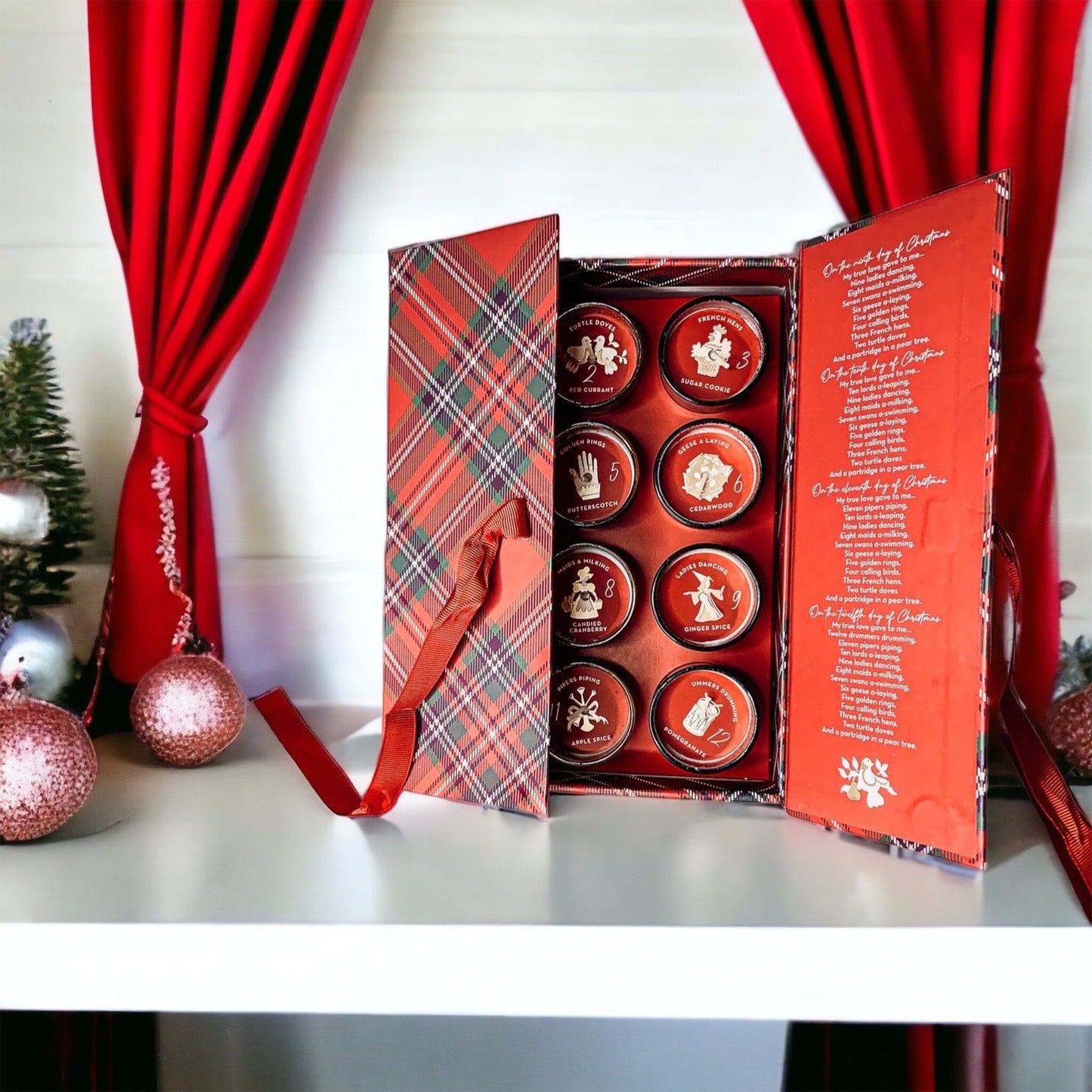 Advent Candle Set | Twelve Days of Christmas - The Gift Shop