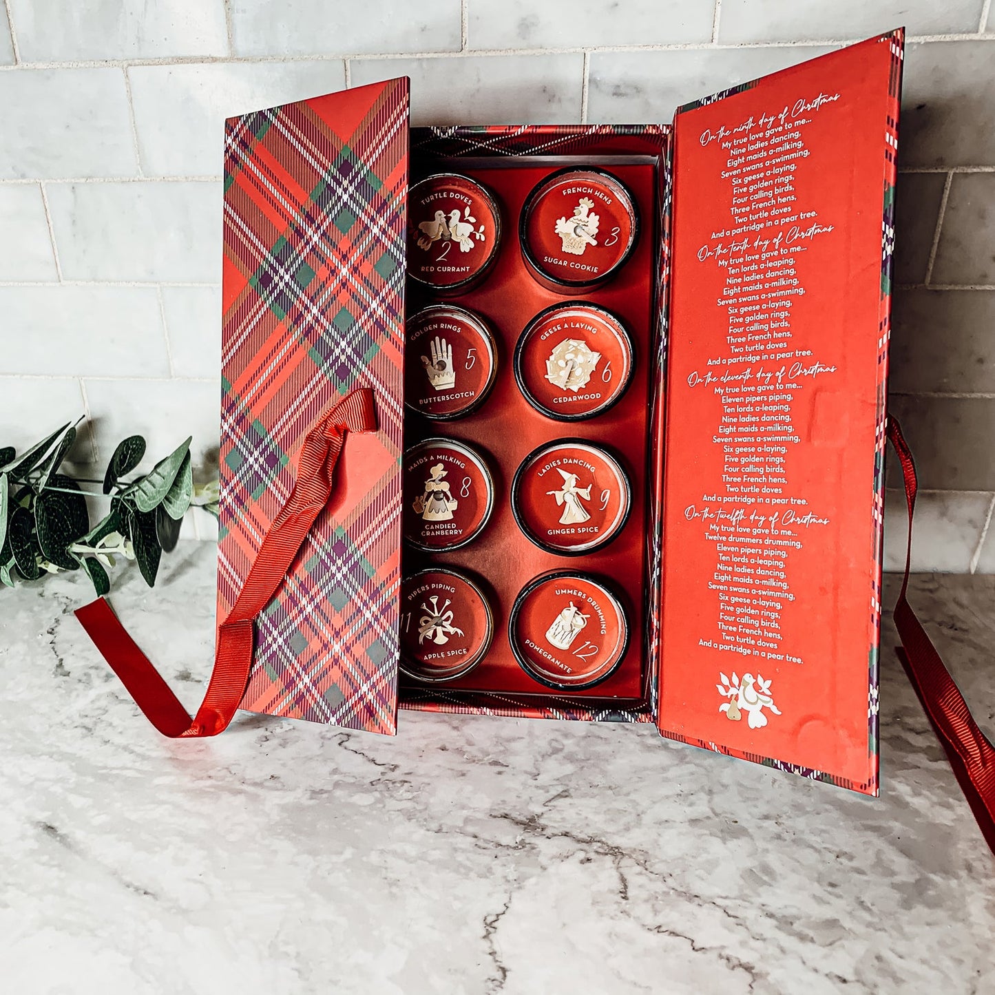 Advent Candle Set | Twelve Days of Christmas - The Gift Shop