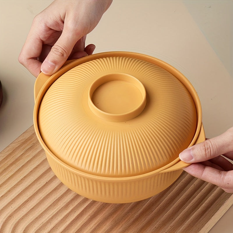 Japanese Style Casserole Bowl Set with Lid and Spoon - The Gift Shop