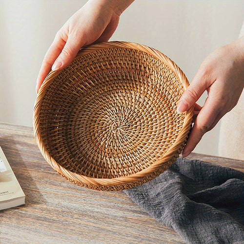 Handwoven Rattan Decorative Woven Baskets Set - The Gift Shop