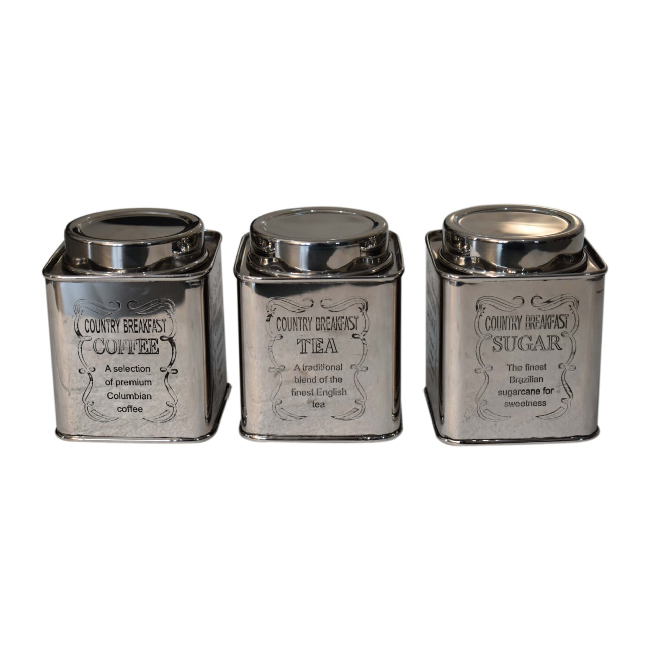 Chrome Kitchen Set of 3 – Thoughtful Gift from The Gift Shop UAE
