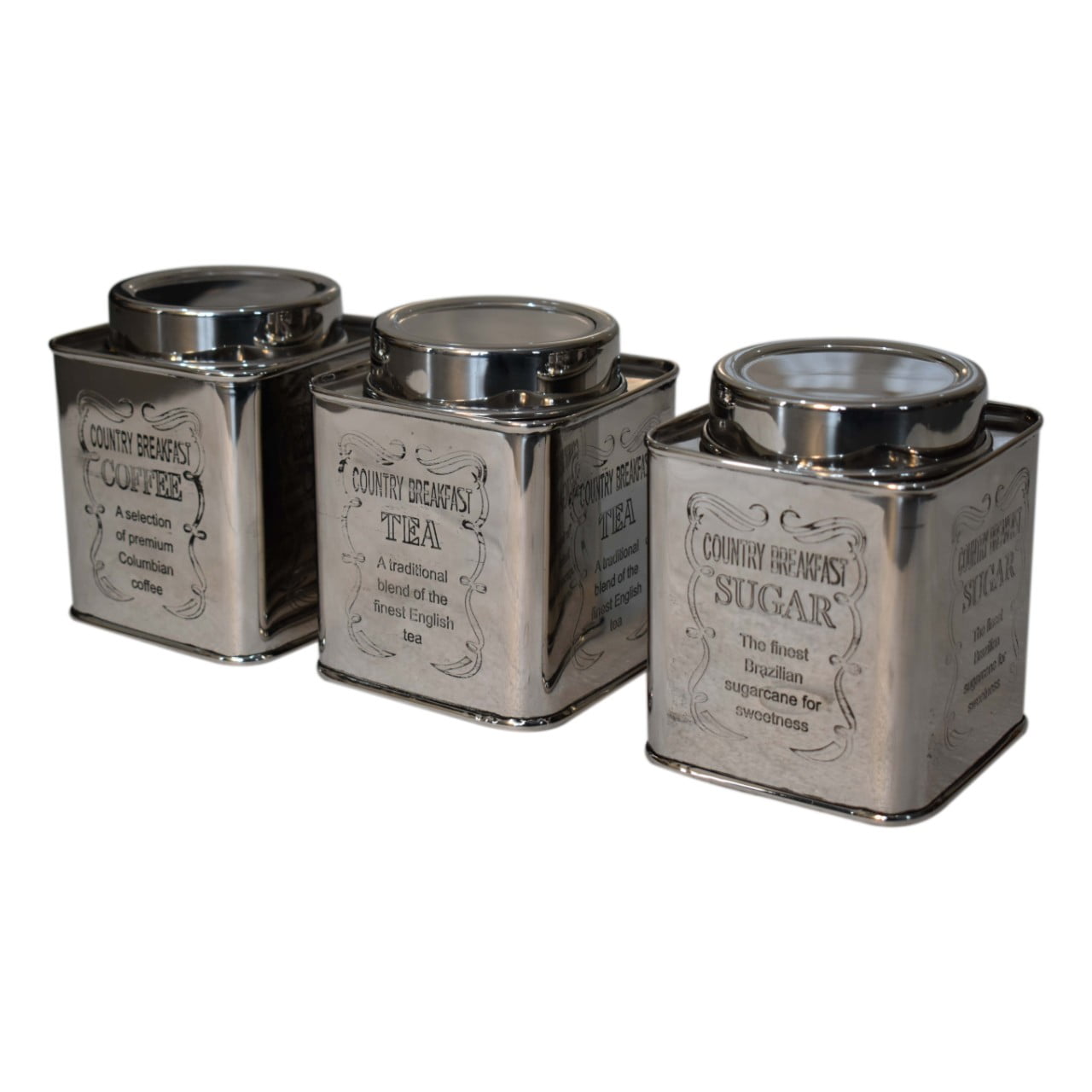 Chrome Kitchen Set of 3 – Thoughtful Gift from The Gift Shop UAE