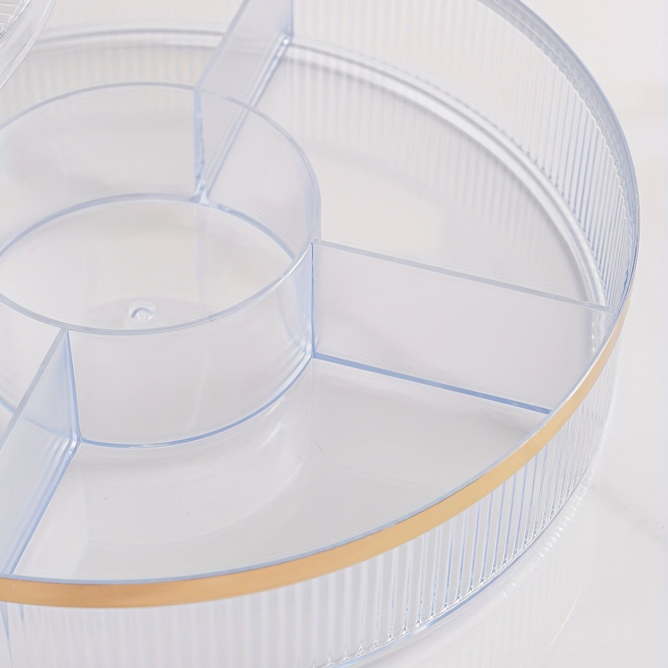 Clear Amber Candy Server with Lid – Thoughtful Gift from The Gift Shop UAE