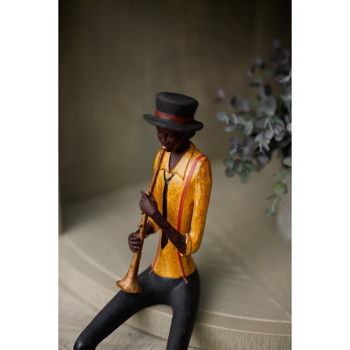 Sitting Jazz Band Trumpeter - The Gift Shop