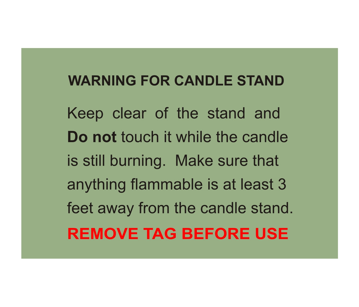 Crescent Candle Stand – Metal Half-Moon Tealight Holder