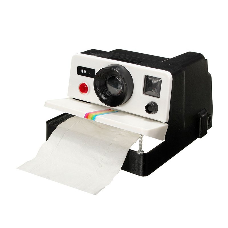 Polaroll Retro Camera Tissue Dispenser - The Gift Shop