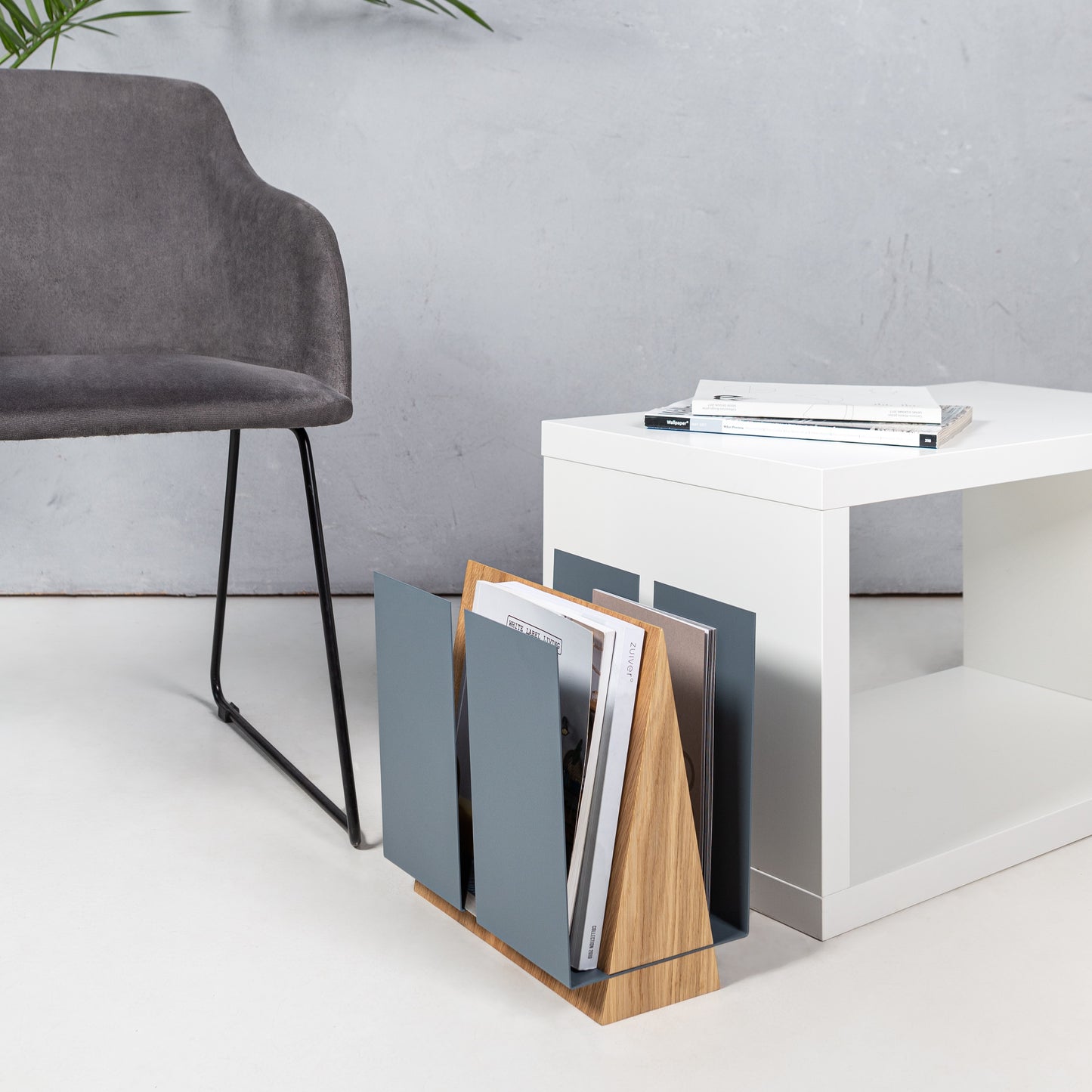 Floor Magazine Rack "WINGS" – A Stylish & Practical Storage Solution - The Gift Shop