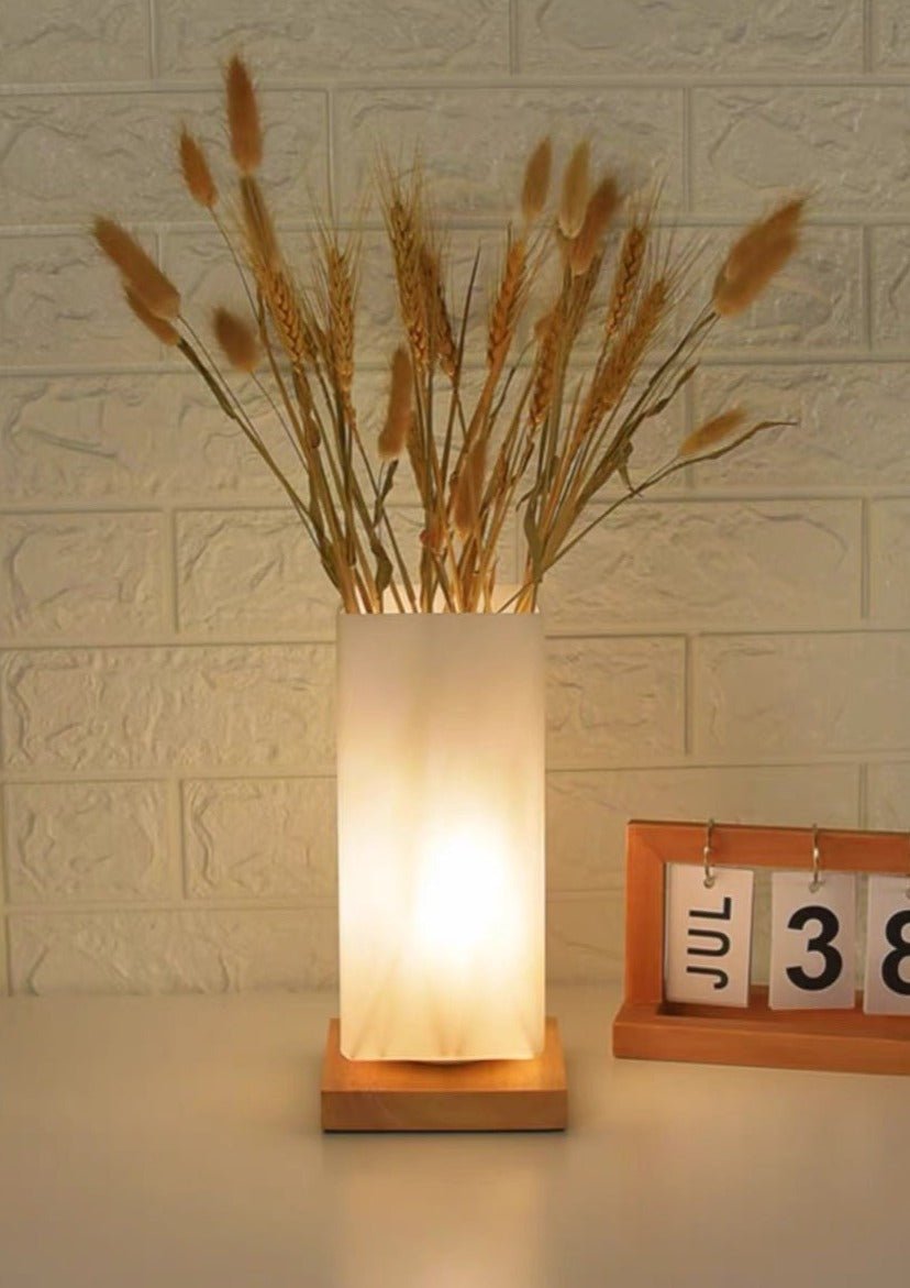 Dimmable Flower Vase Table Lamp