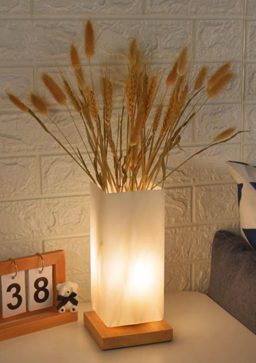 Dimmable Flower Vase Table Lamp