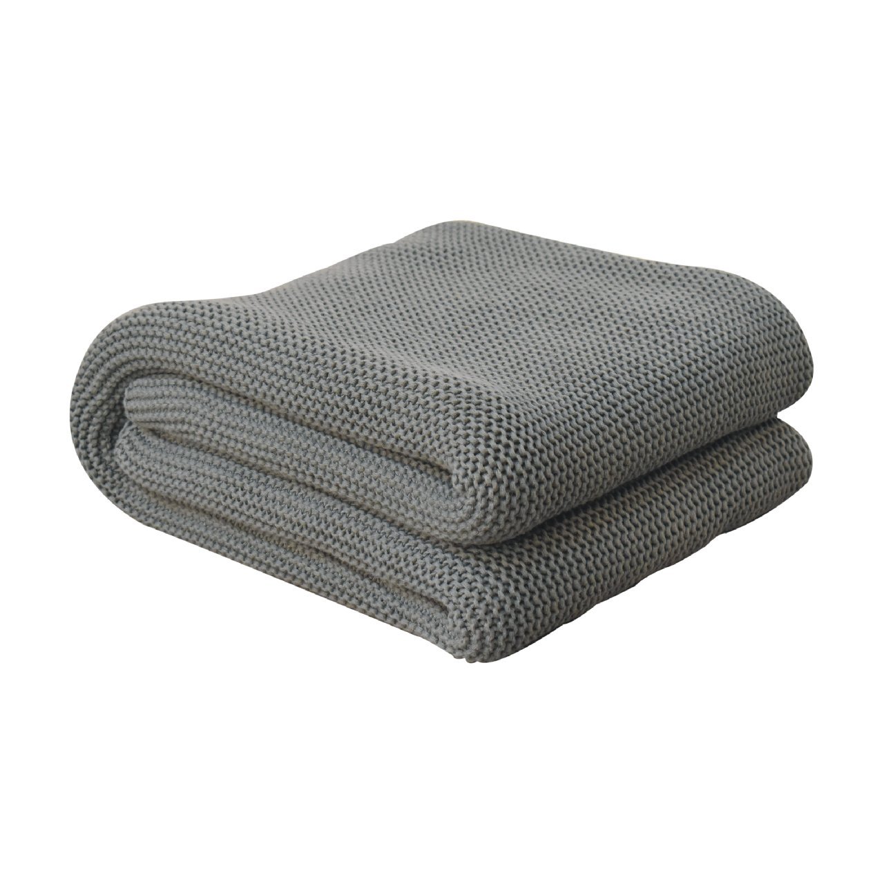 Double Olive Green Knit Throw – Thoughtful Gift from The Gift Shop UAE