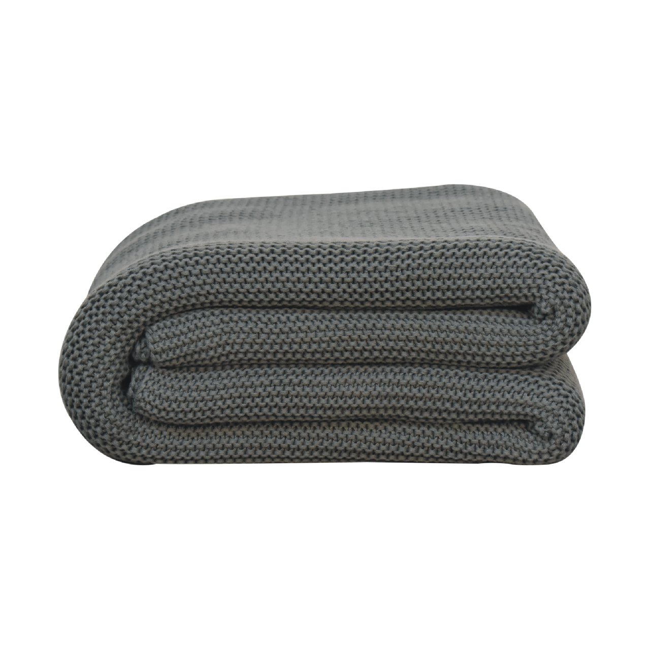 Double Olive Green Knit Throw – Thoughtful Gift from The Gift Shop UAE