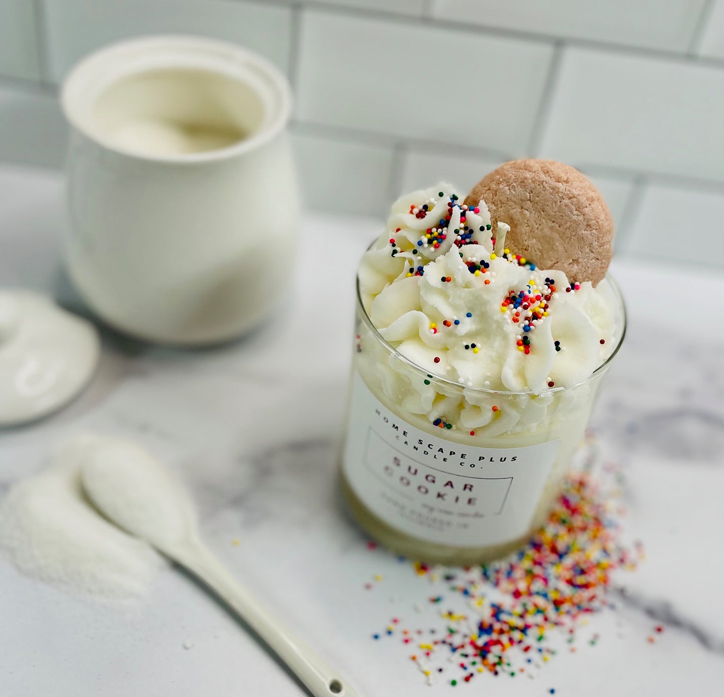 Scented Candle - Sugar Cookie - The Gift Shop