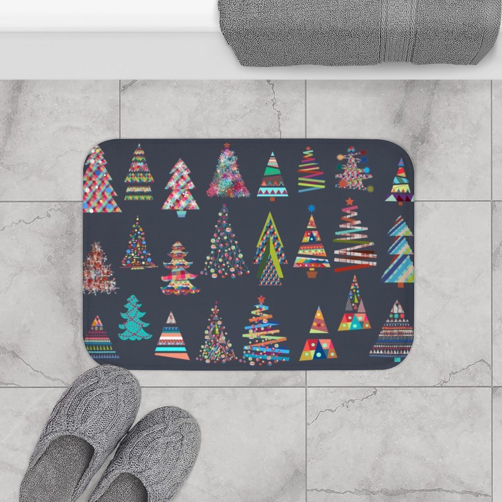 Festive Christmas Tree Bath Mat – Thoughtful Gift from The Gift Shop UAE