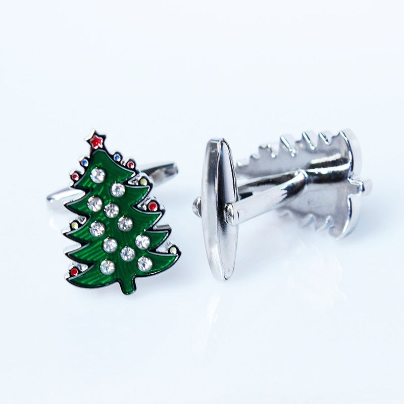 Christmas Tree Cufflinks - The Gift Shop