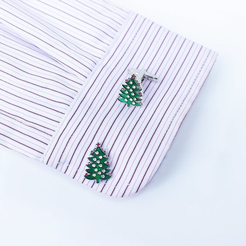 Christmas Tree Cufflinks - The Gift Shop