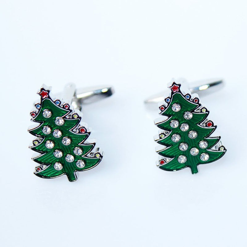 Christmas Tree Cufflinks - The Gift Shop