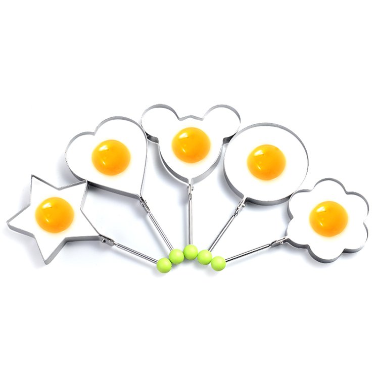 Stainless Steel Egg Mold (5 pieces) - The Gift Shop