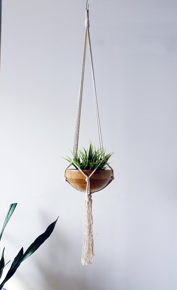 Handmade Cotton Macrame Plant Hanger – Thoughtful Gift from The Gift Shop UAE