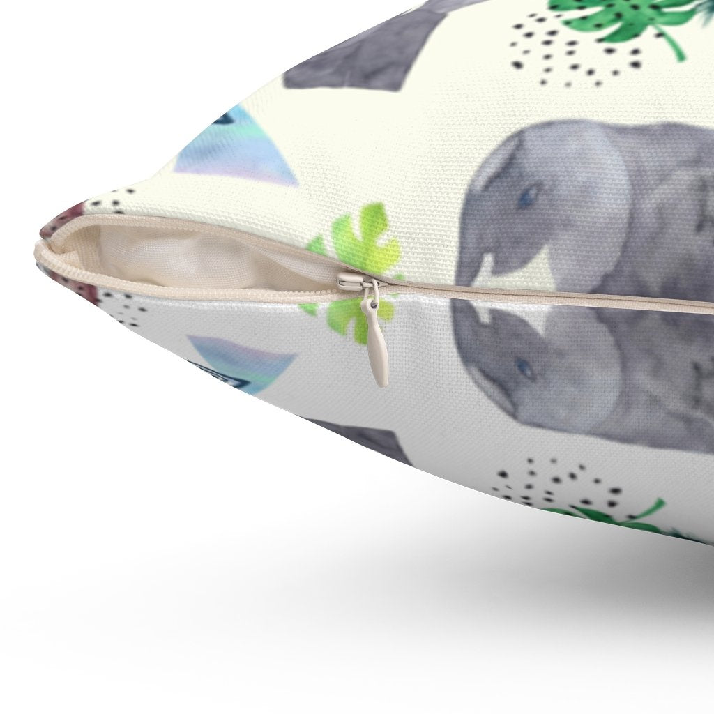 Lucky Elephant Two - Color Sided Cushion – Thoughtful Gift from The Gift Shop UAE