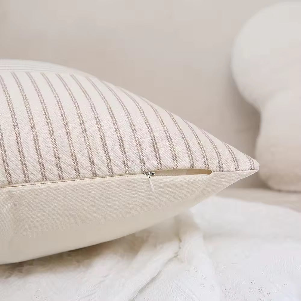 Pinstripe throw pillow cover - The Gift Shop