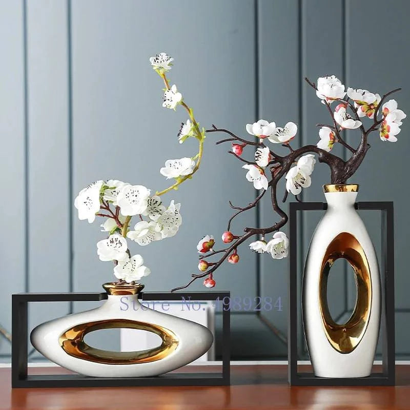 Chinese-Style Ceramic Vase - The Gift Shop