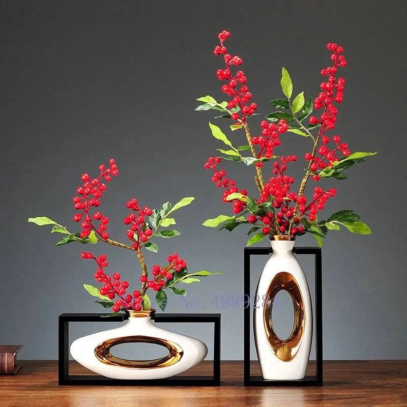 Chinese-Style Ceramic Vase - The Gift Shop