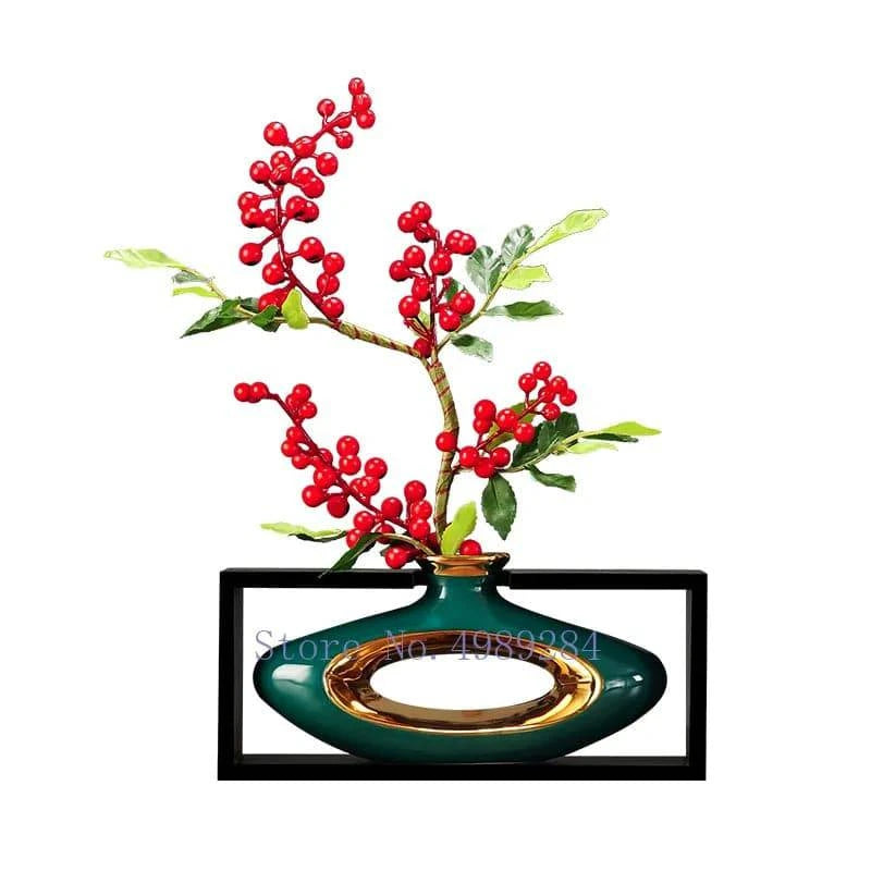 Chinese-Style Ceramic Vase - The Gift Shop