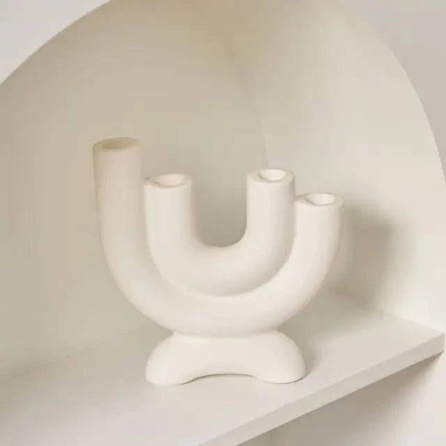 Ceramic Candlestick Holders - The Gift Shop
